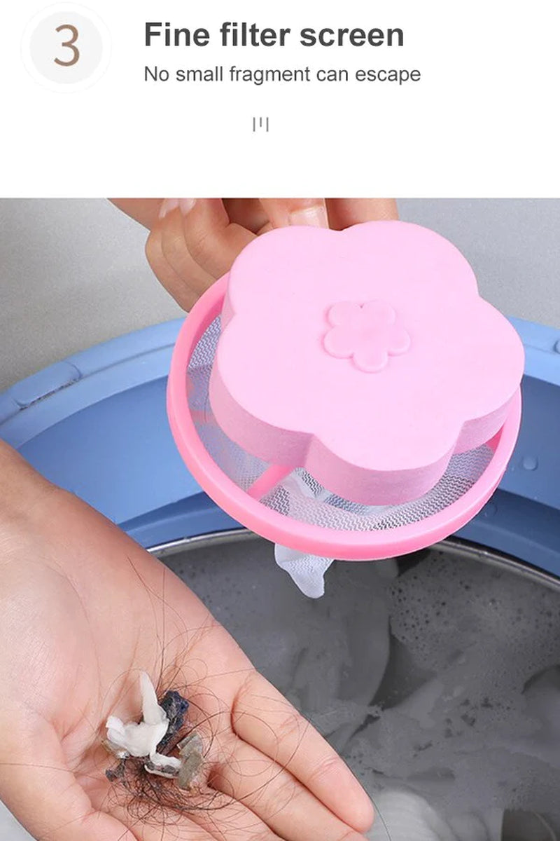 Washing Machine Lint Catcher – 2 Pack Floating Pet Hair Filter – image 14