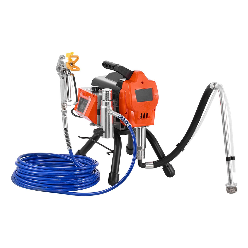 Airless Paint Sprayer 1500W 3300 PSI with Stand, Hose and Spray Rod