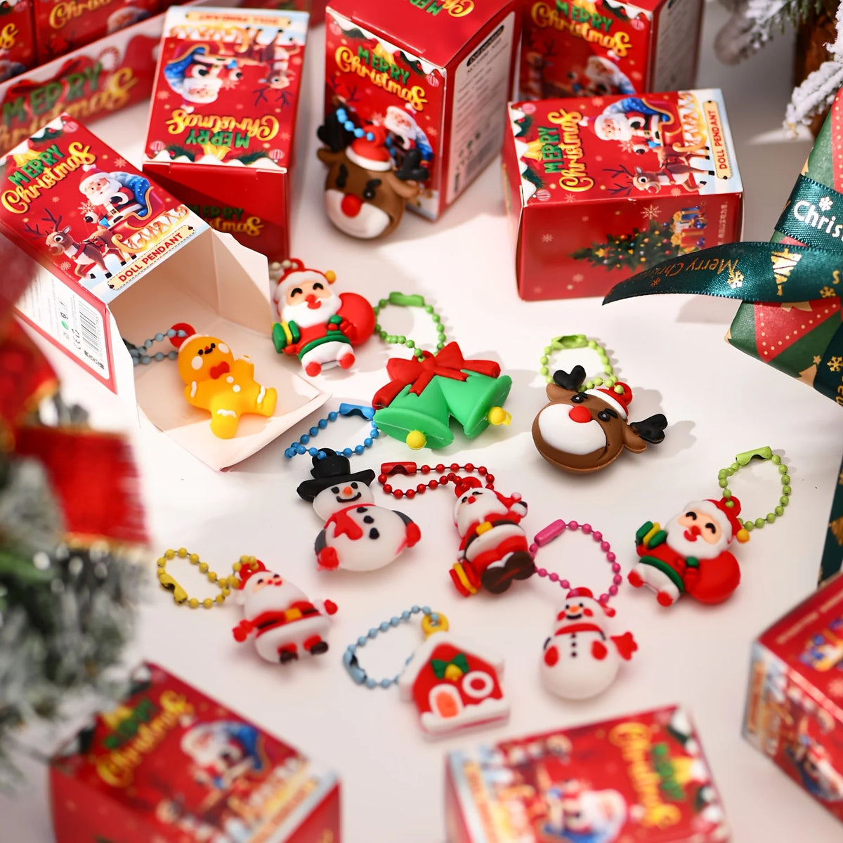 24-Piece Christmas Keychain Party Favor Pack – image 4