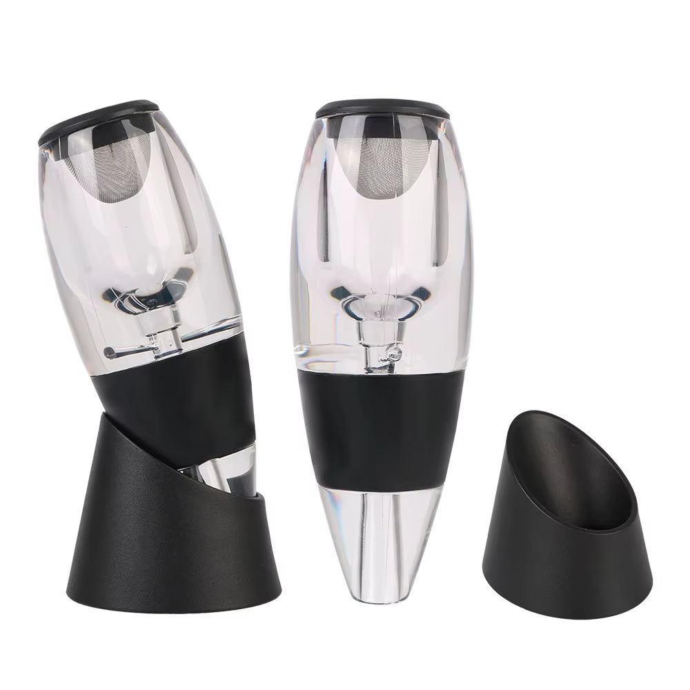 Wine Aerator Pourer with Filter and Display Base – image 7