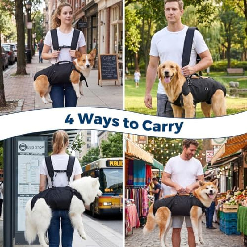 Dog Lift Harness Carrier Full Body Support Sling Large – image 3