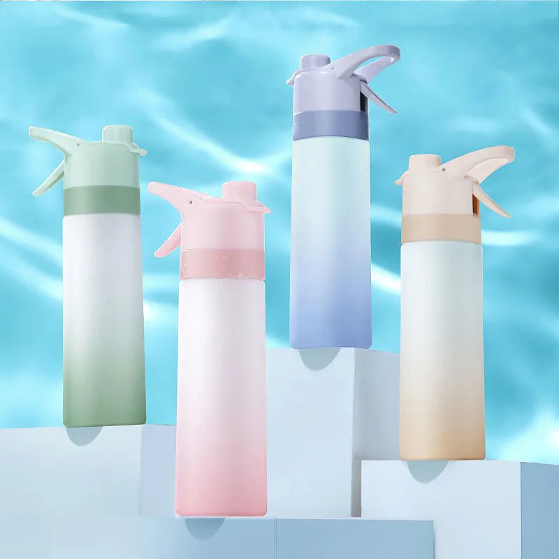 Spray Water Bottle 650ml, Misting Sports Bottle for Gym – image 5