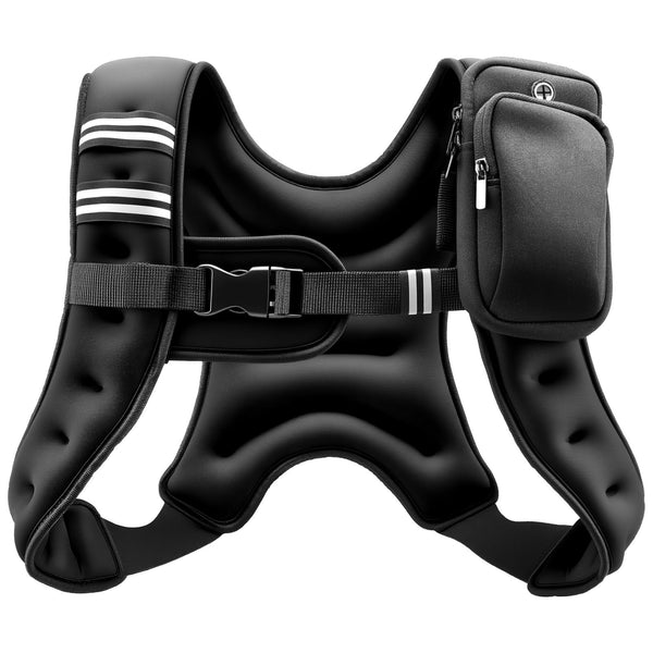10 lb Weighted Vest with Reflective Stripe and Adjustable Buckle – image 1