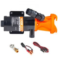 RV Macerator Pump 12V, 12 GPM Quick-Release Waste Pump