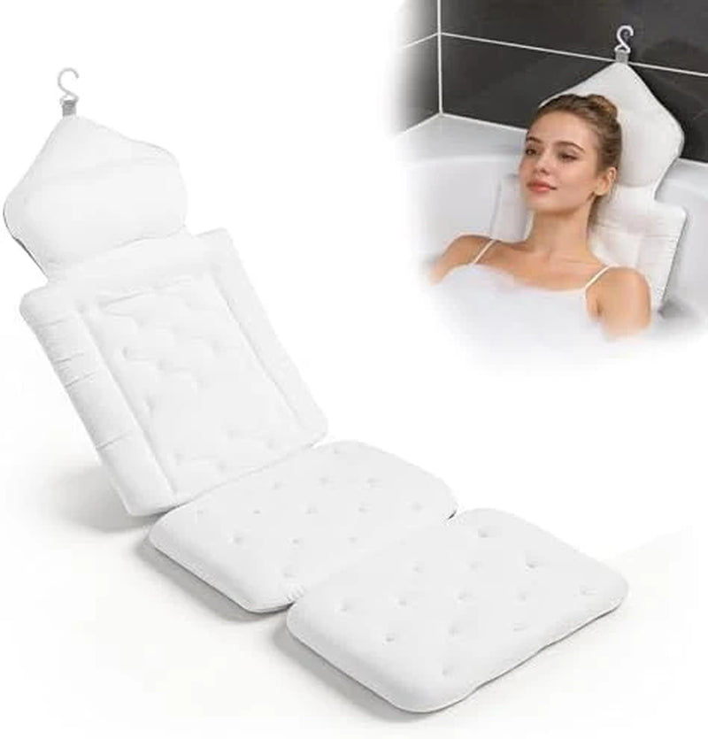 Bath Pillow for Tub, Full Body Thick Bathtub Cushion