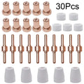 Welding Plasma Cutter Consumables Kit 30 Pc for PT-31 CUT-40 Torches