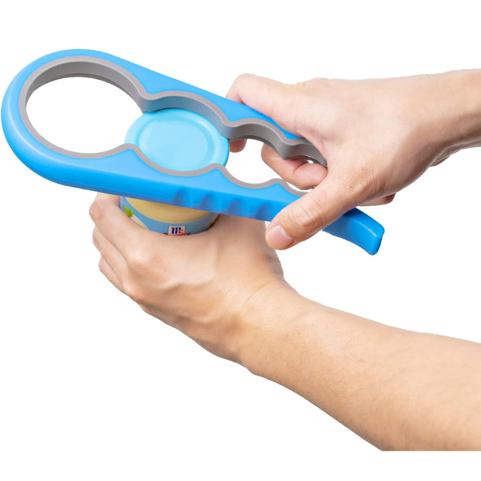 Jar Opener Multi-Size Rubber Grip Bottle & Lid Opener