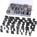 Hollow Punch Set 52-Piece, Leather Craft Hole Punch Tools with Box
