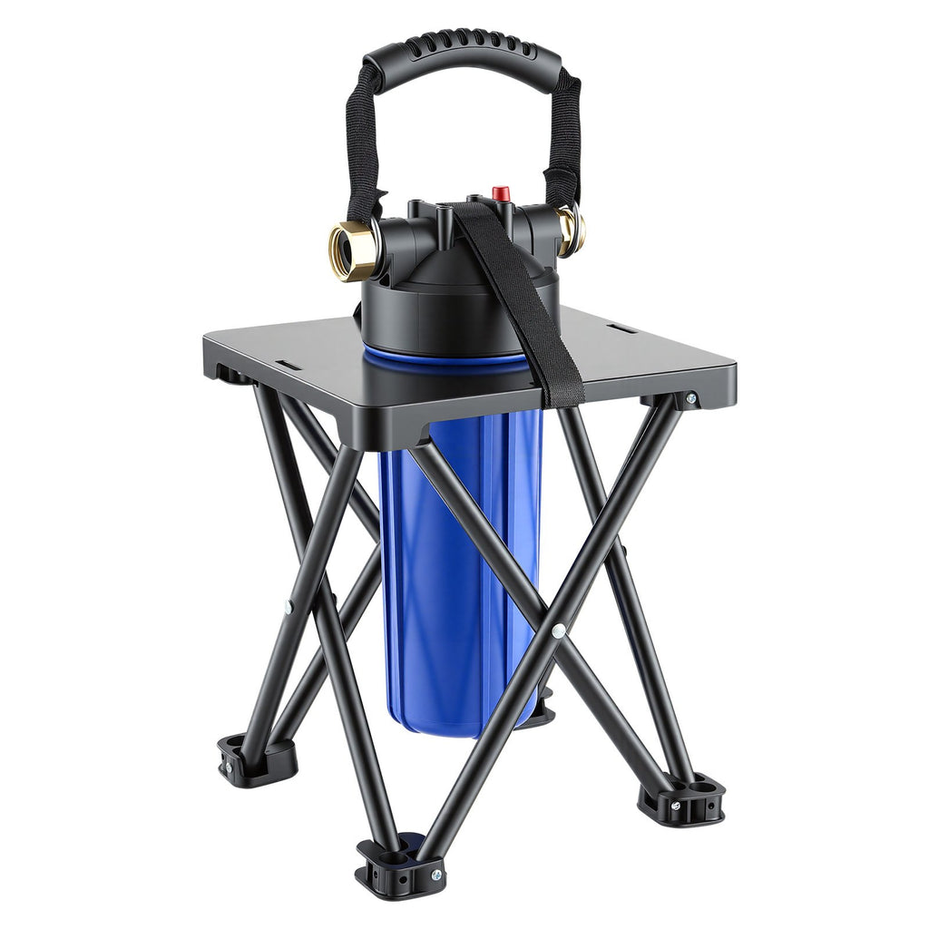 RV Inline Water Filter System, 5 Micron with Cartridge and Bracket – image 1