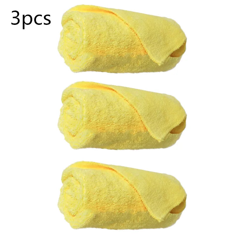 5-Pack Microfiber Car Wash & Drying Towels – image 12
