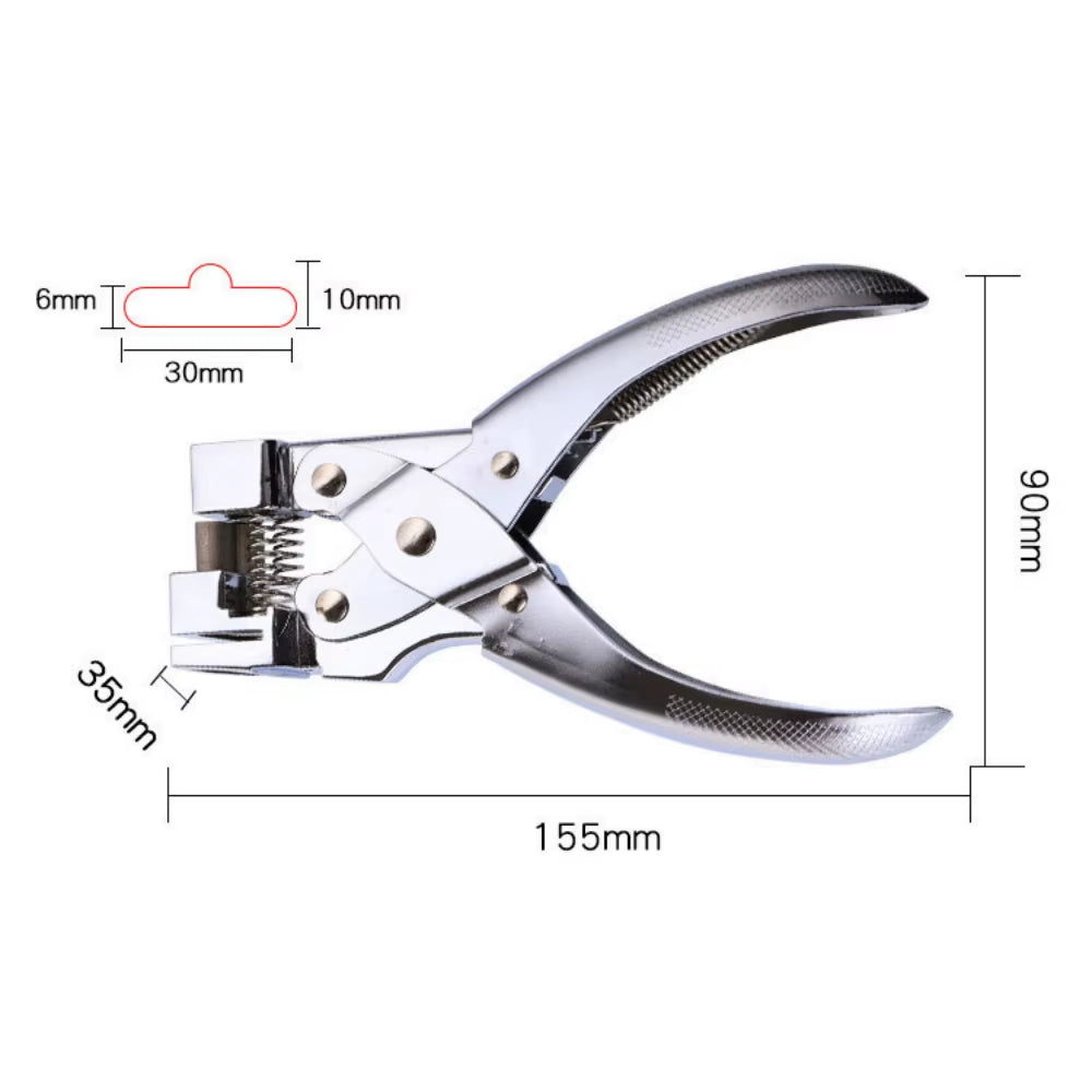 Heavy Duty Euro Slot Hang Tab Punch Pliers, 10 x 30 mm – image 4