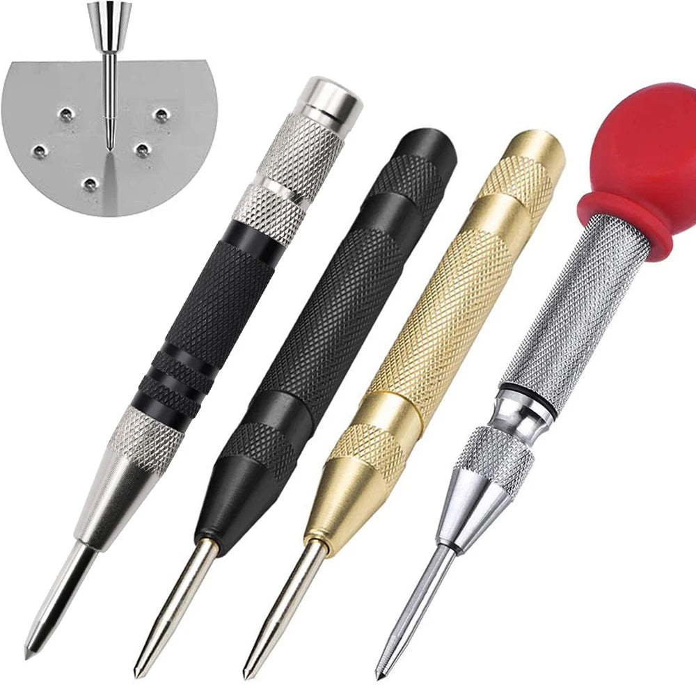 Automatic Center Punch – Spring-Loaded Metal Marker – image 2