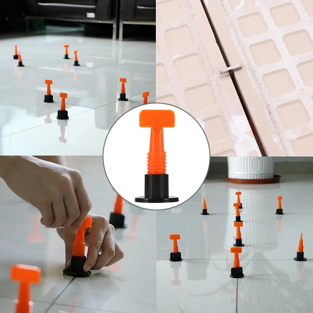 Tile Leveling System Kit 51-Piece - Leveler Clips for 3-16mm Tiles – image 7