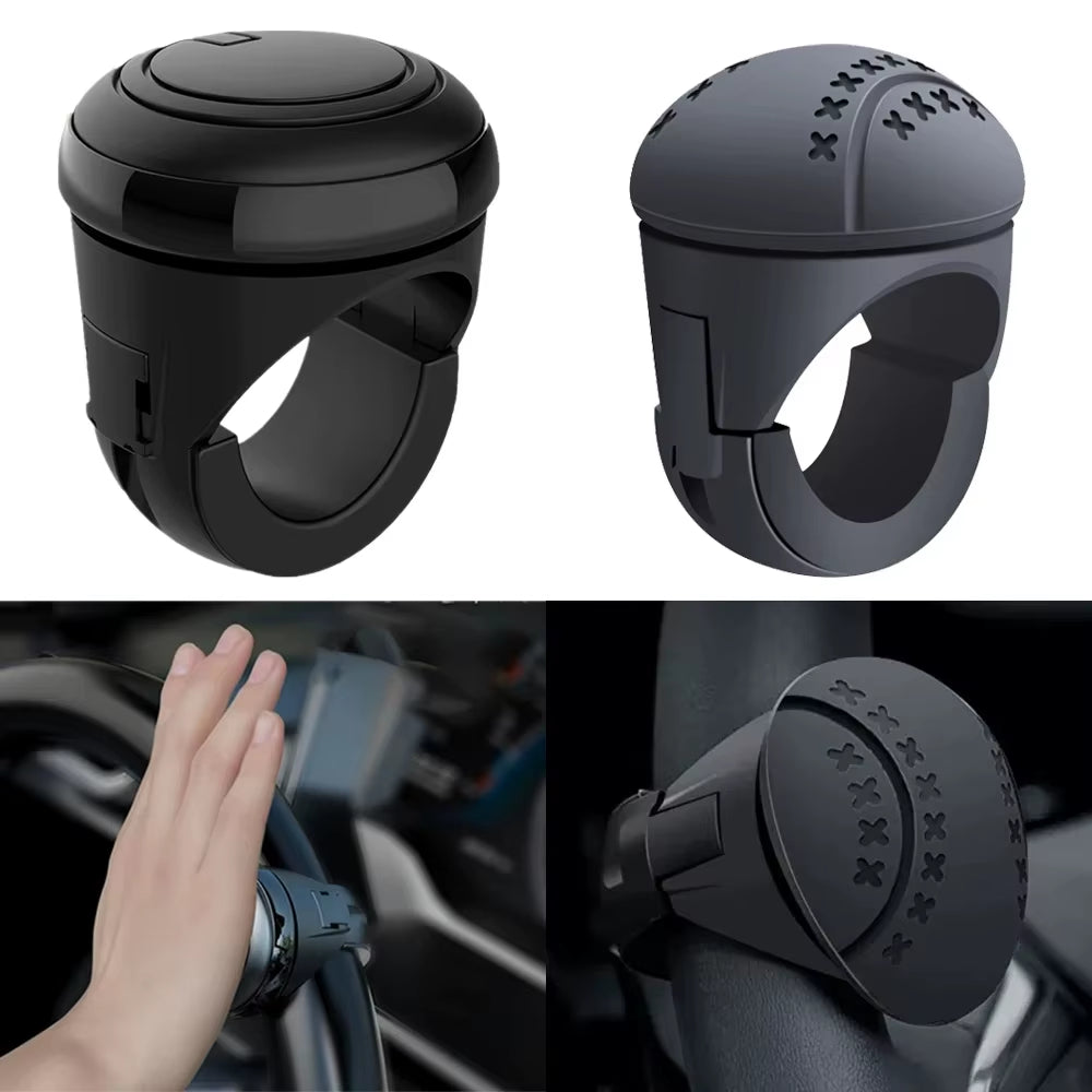 Steering Wheel Spinner Knob – 360° Rotating Ball Handle – image 2