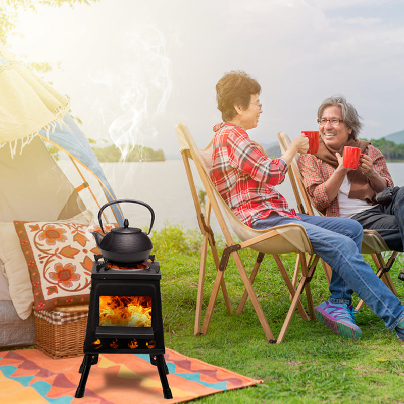 Portable Wood Burning Camping Stove with Carry Bag, 14 x 14 x 18 in – image 12