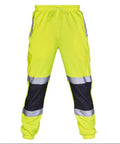 Work Hi-Vis Cargo Pants with Reflective Stripes, Multi-Pocket – image 8