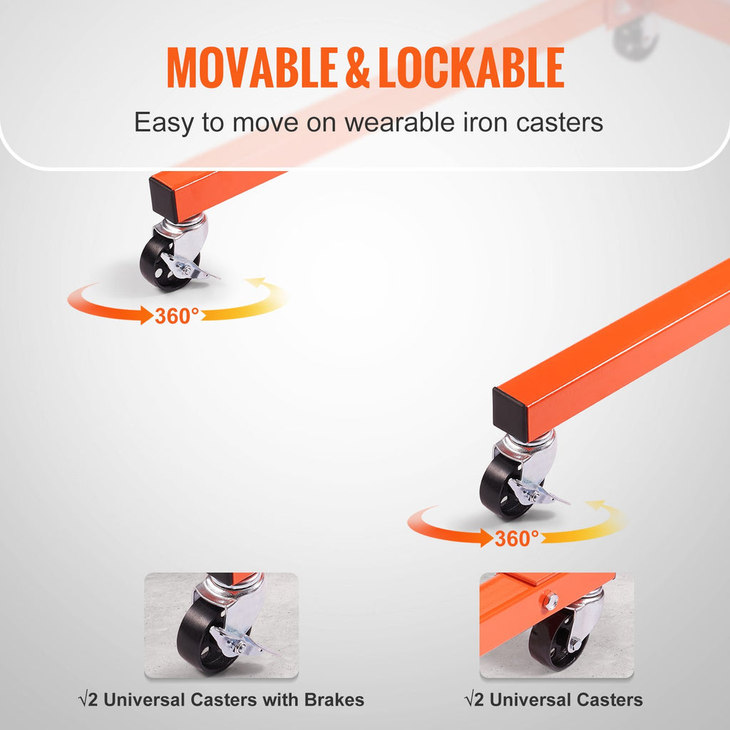 Rotating Engine Stand 1300 Lb With 360 Degree Head And 4 Casters – image 5