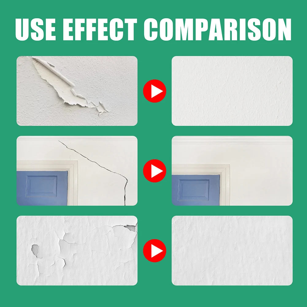Drywall Repair Paste Kit – Wall Crack & Hole Filler w/ Scraper – image 4