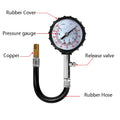 Tire Pressure Gauge 0–100 PSI – Dial Gauge with Hose