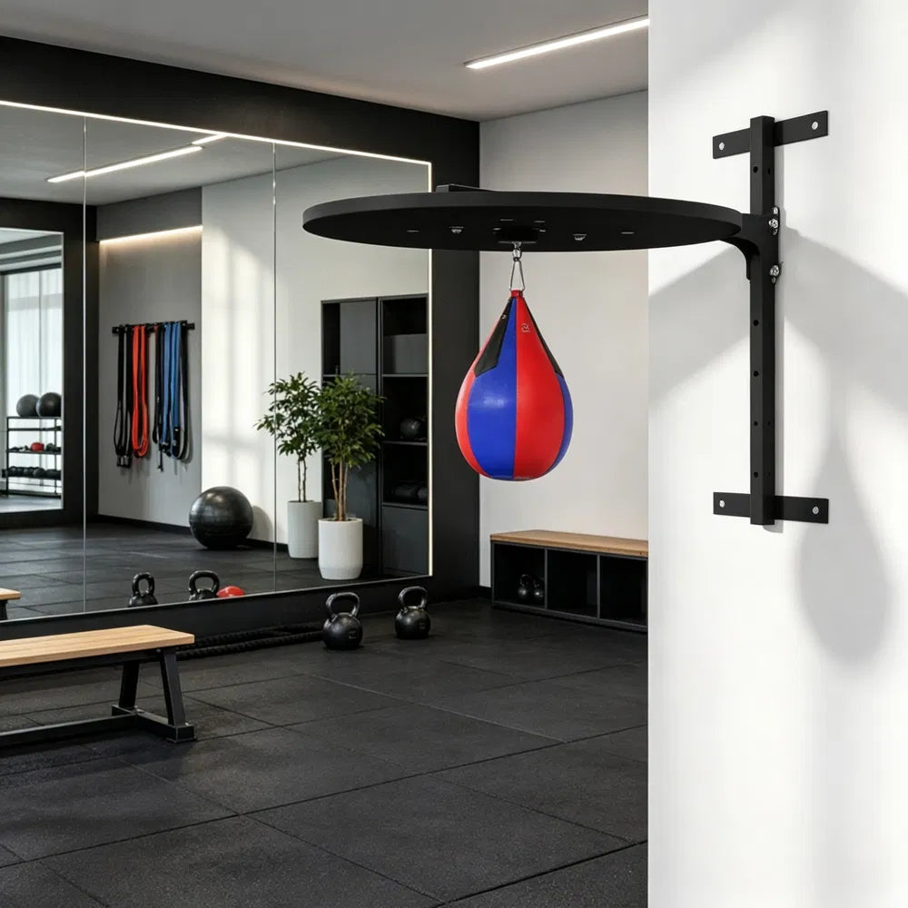 Wall Mounted Speed Bag Platform, Height Adjustable with Swivel Bag – image 1