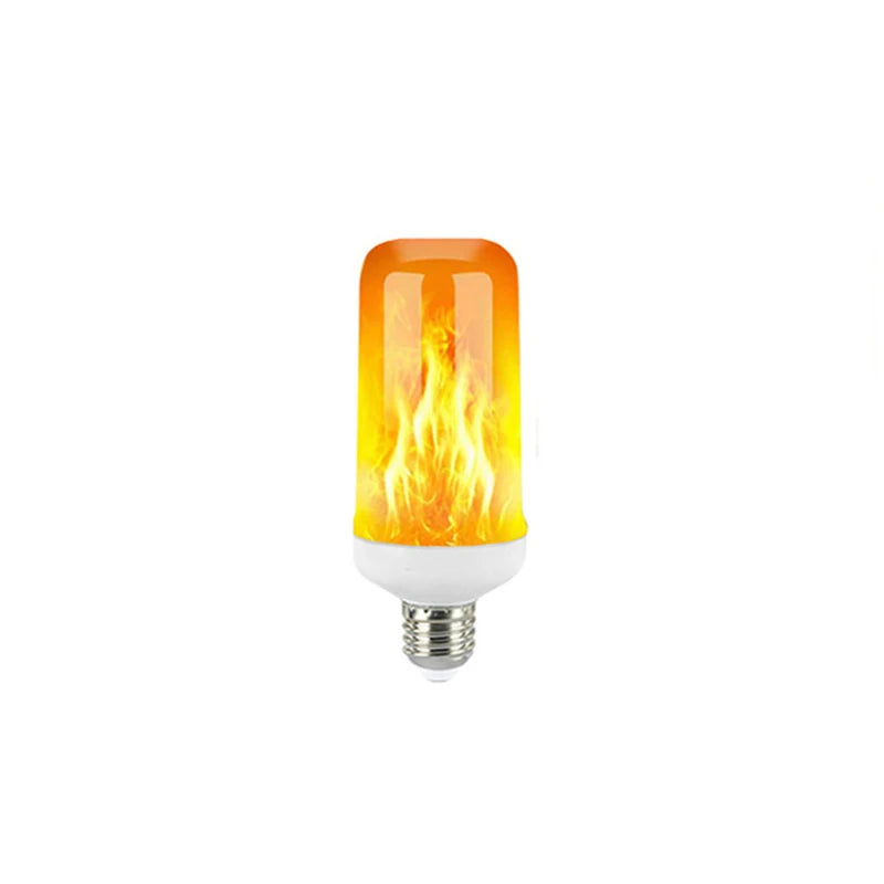 LED Flame Effect Bulb 12W E26 - Multi-Mode Fire Light for Bars, Parties & Decor