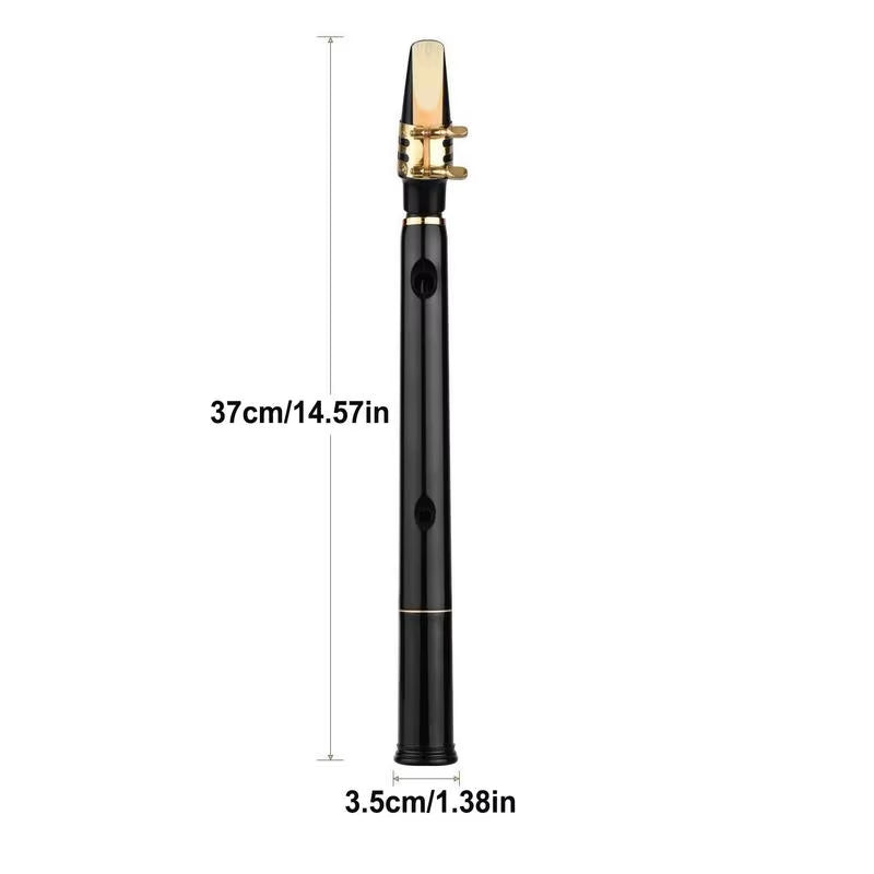 8-Hole Travel Pocket Saxophone in C Key with Alto Mouthpiece – image 6