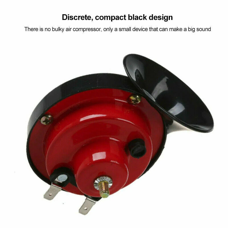 Car Air Horn, 12V Loud Electric Horn, 2-Pack – image 5