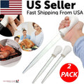 Turkey Baster 2 Pack – Heat-Resistant Meat & Poultry Baster