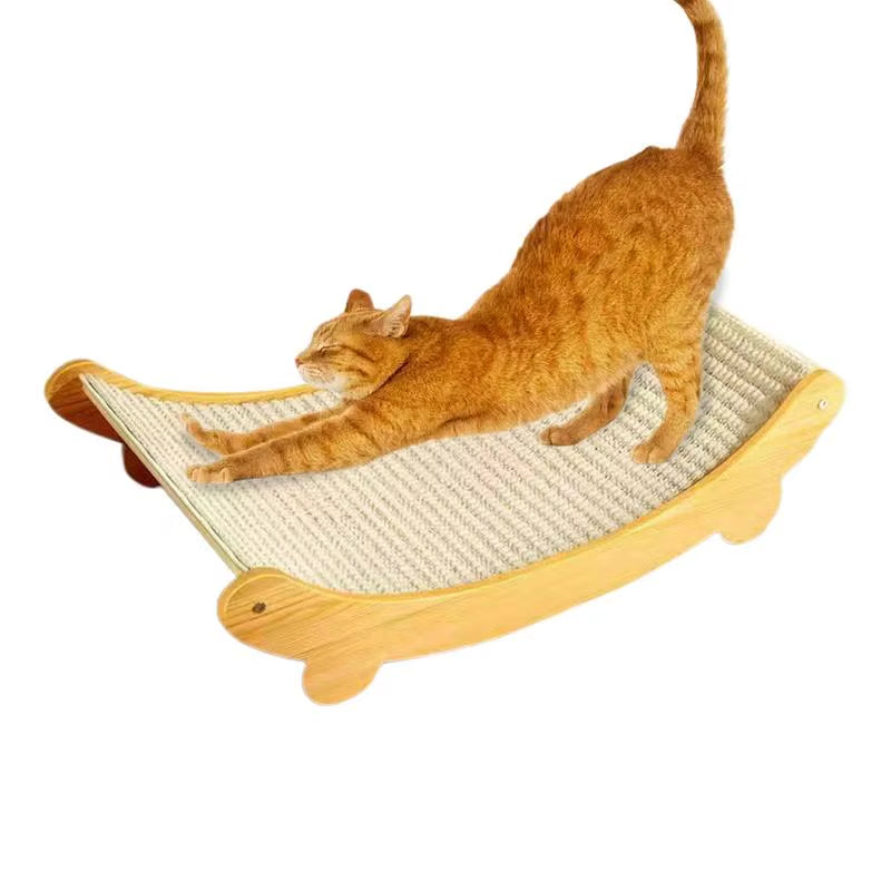 Sisal Cat Scratcher Bed – Raised Scratching Pad & Lounger – image 6