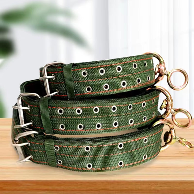 Livestock Cattle Collar, Heavy Canvas Cow Neck Strap with Buckle – image 6