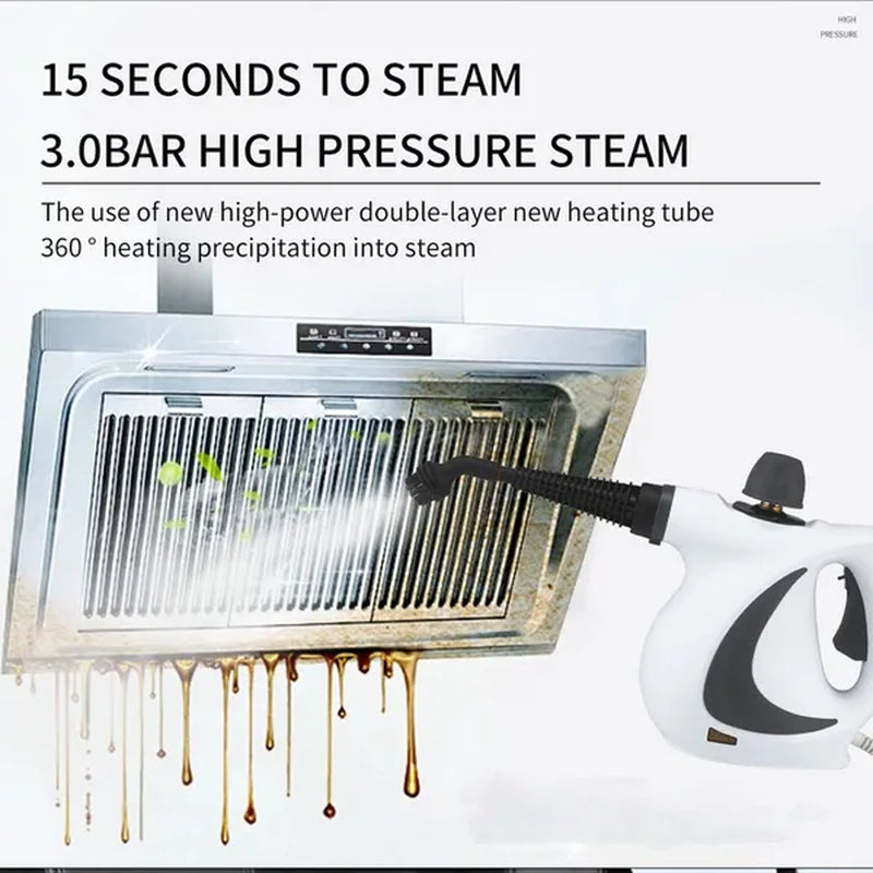 Handheld Steam Cleaner 1050W, High-Temperature Kitchen Degreaser – image 5