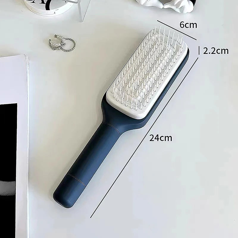 Self-Cleaning Hair Brush - Airbag Cushion Detangling Brush – image 8