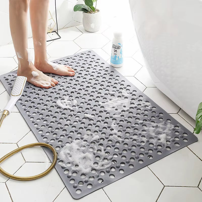 Non-Slip Bathroom Mat with Suction Cups - Shower Safety Mat