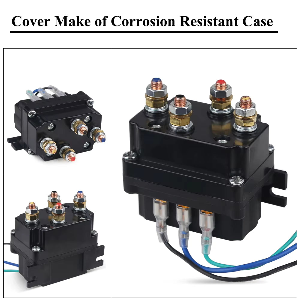 250A Winch Solenoid Relay Contactor for ATV & UTV Winches, 12V or 24V – image 6
