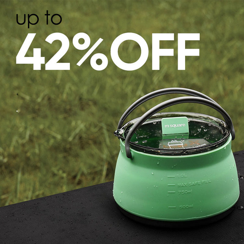 Collapsible Silicone Camping Kettle – image 2