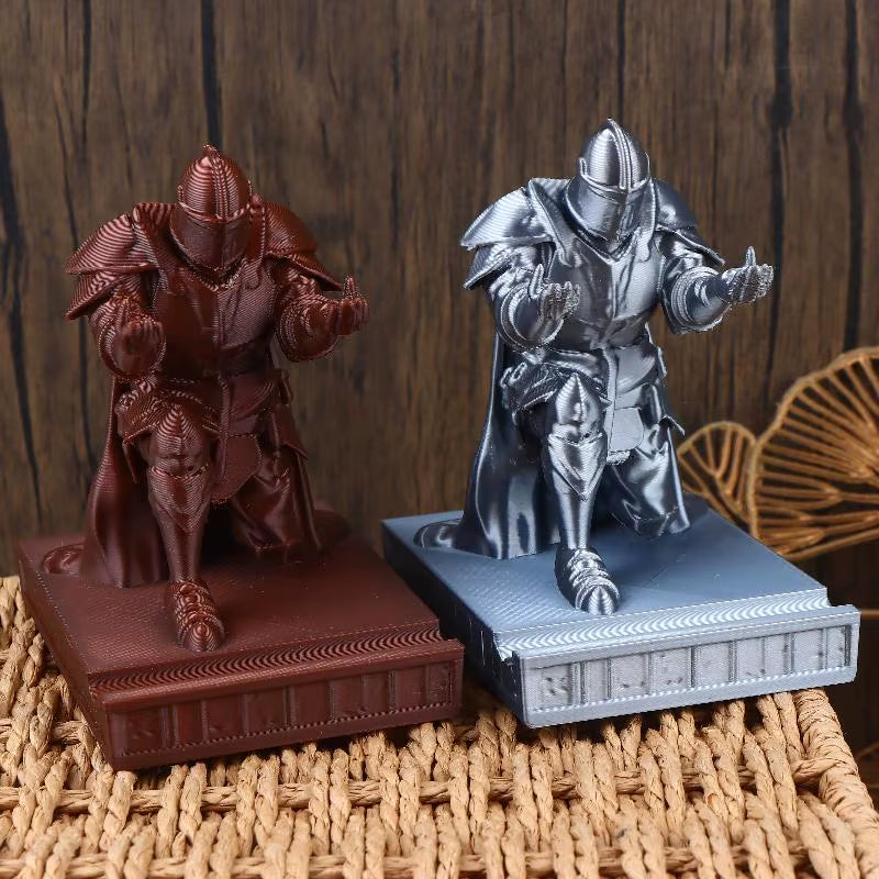 Pen Holder Knight Armor Desk Statue – image 5