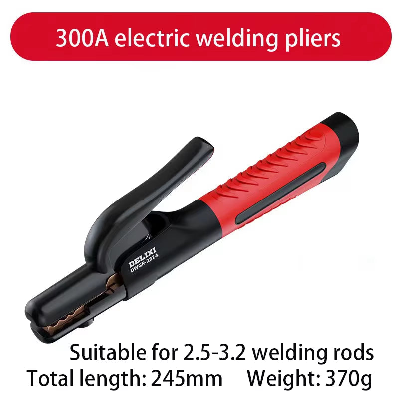 Welding Electrode Holder 300A Insulated Stick Welding Rod Stinger – image 3