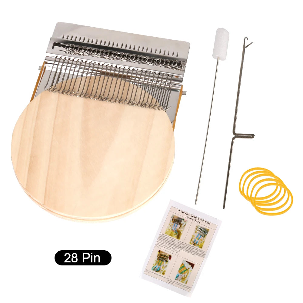 Darning Loom - Small Wood Weaving Frame for Mending Clothes – image 8