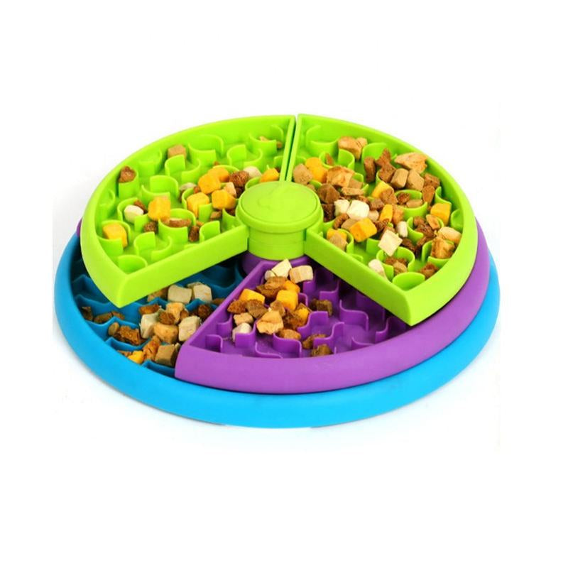 Dog Puzzle Feeder - 3-in-1 Rotating Lick Mat and Slow Feeder – image 3