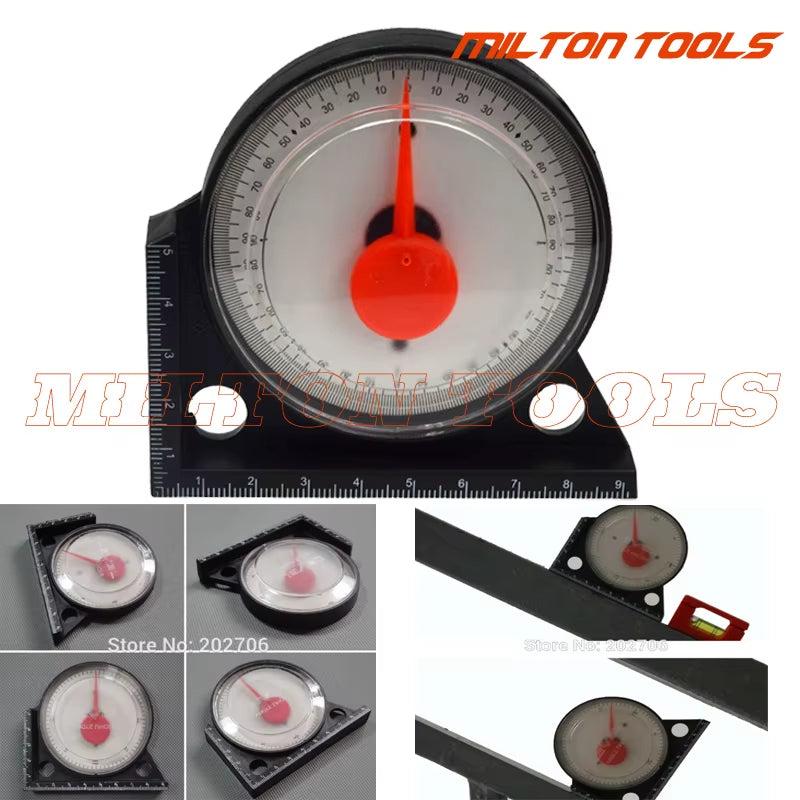 Magnetic Angle Finder Inclinometer - Mini Slope Gauge, No Battery – image 3