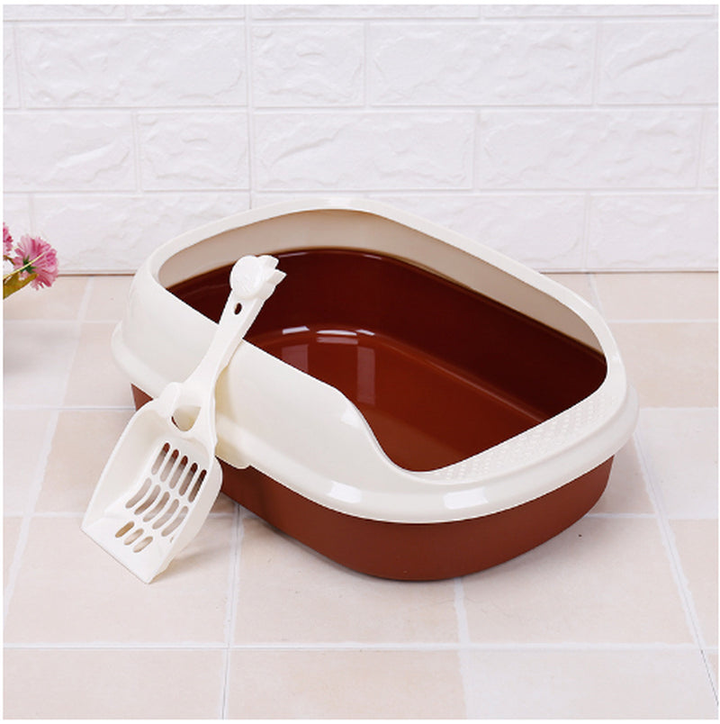 Semi-Enclosed Splash-Proof Cat Litter Box – image 10