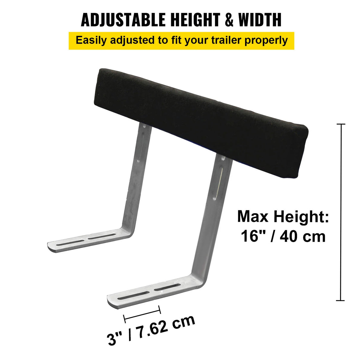 Boat Trailer Guide-Ons with 48 in Carpeted Boards, 2-Pack – image 3