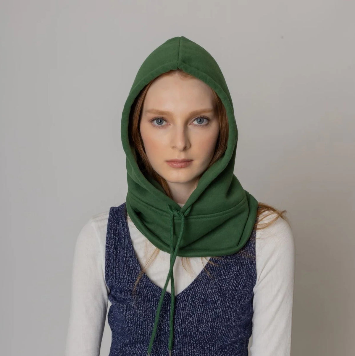 Hooded Snood – Knit Hood and Neck Warmer in One – image 17
