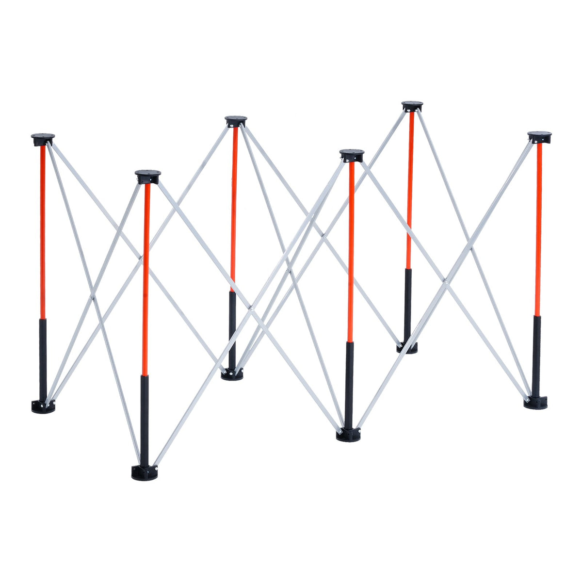 Portable Folding Workstand 4.15 x 2.18 ft, 2500 lb Collapsible – image 2