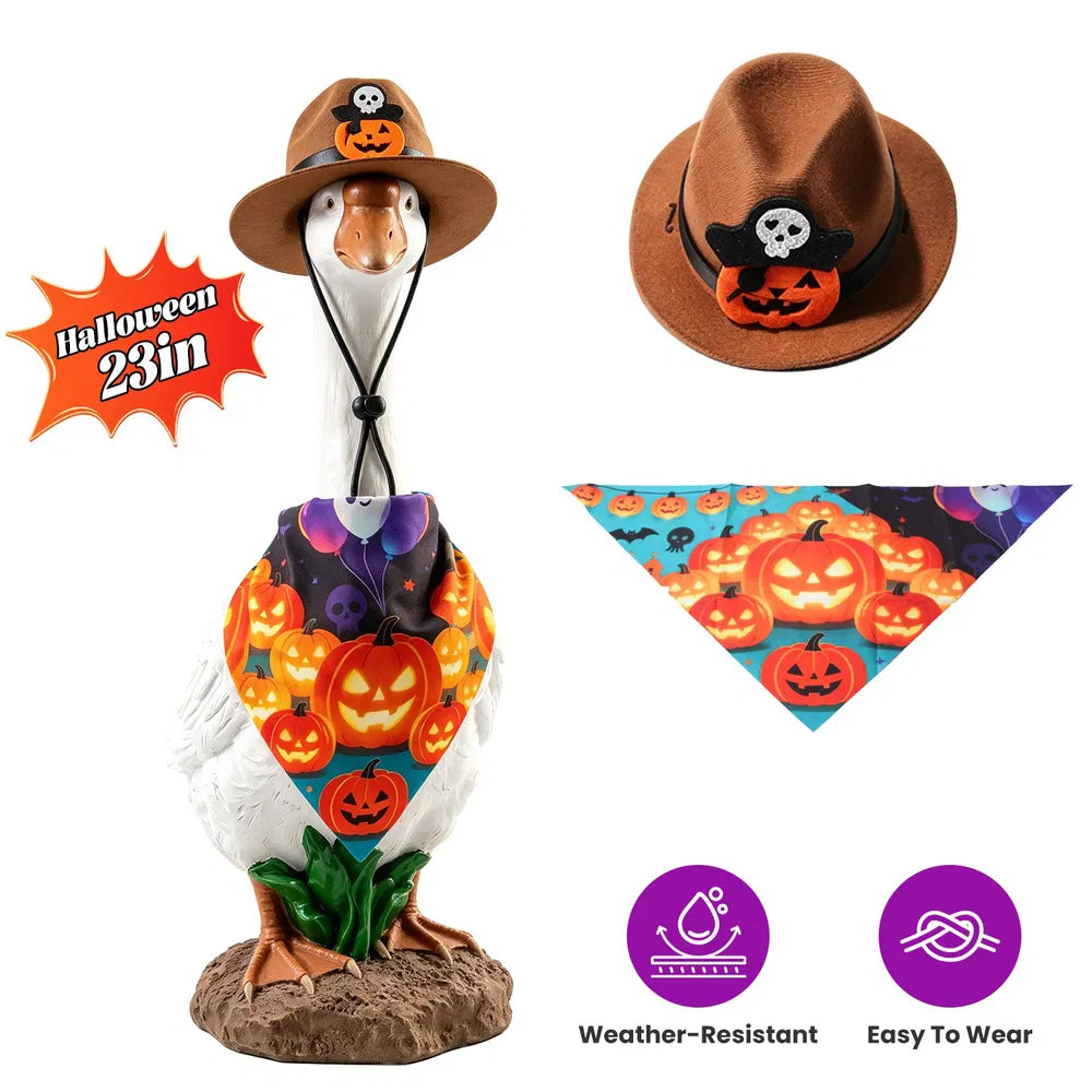 Porch Goose Costume – Halloween Outfit for 23 in Goose Statue – image 8