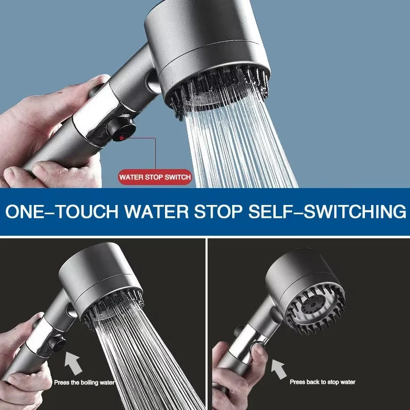 3-Mode Filtered High-Pressure Shower Head – image 4