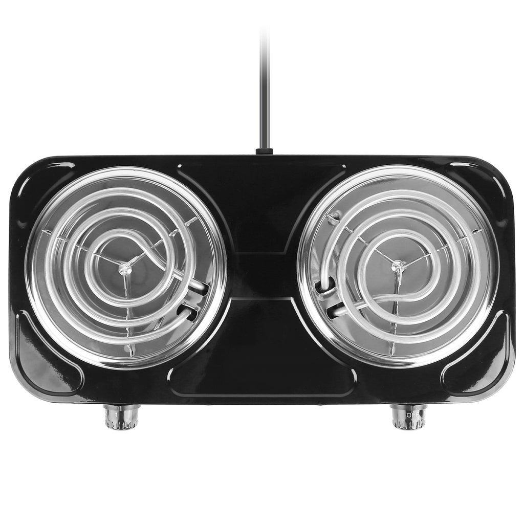 Electric Double Burner Hot Plate, 2000W Portable Countertop Stove – image 18