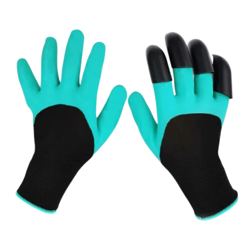 Garden Gloves with Claws - Digging & Planting Work Gloves