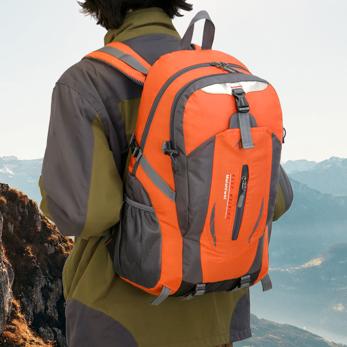 Hiking Daypack 36L – Waterproof Outdoor Travel Backpack – image 9