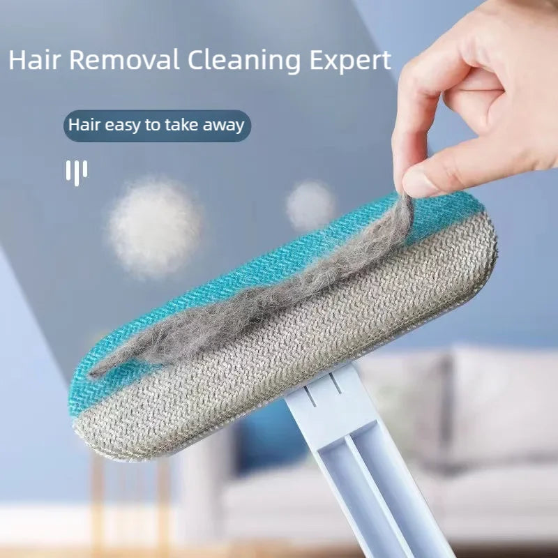 Pet Hair Remover Brush – 3-in-1 Long Handle Fur and Lint Scraper – image 3